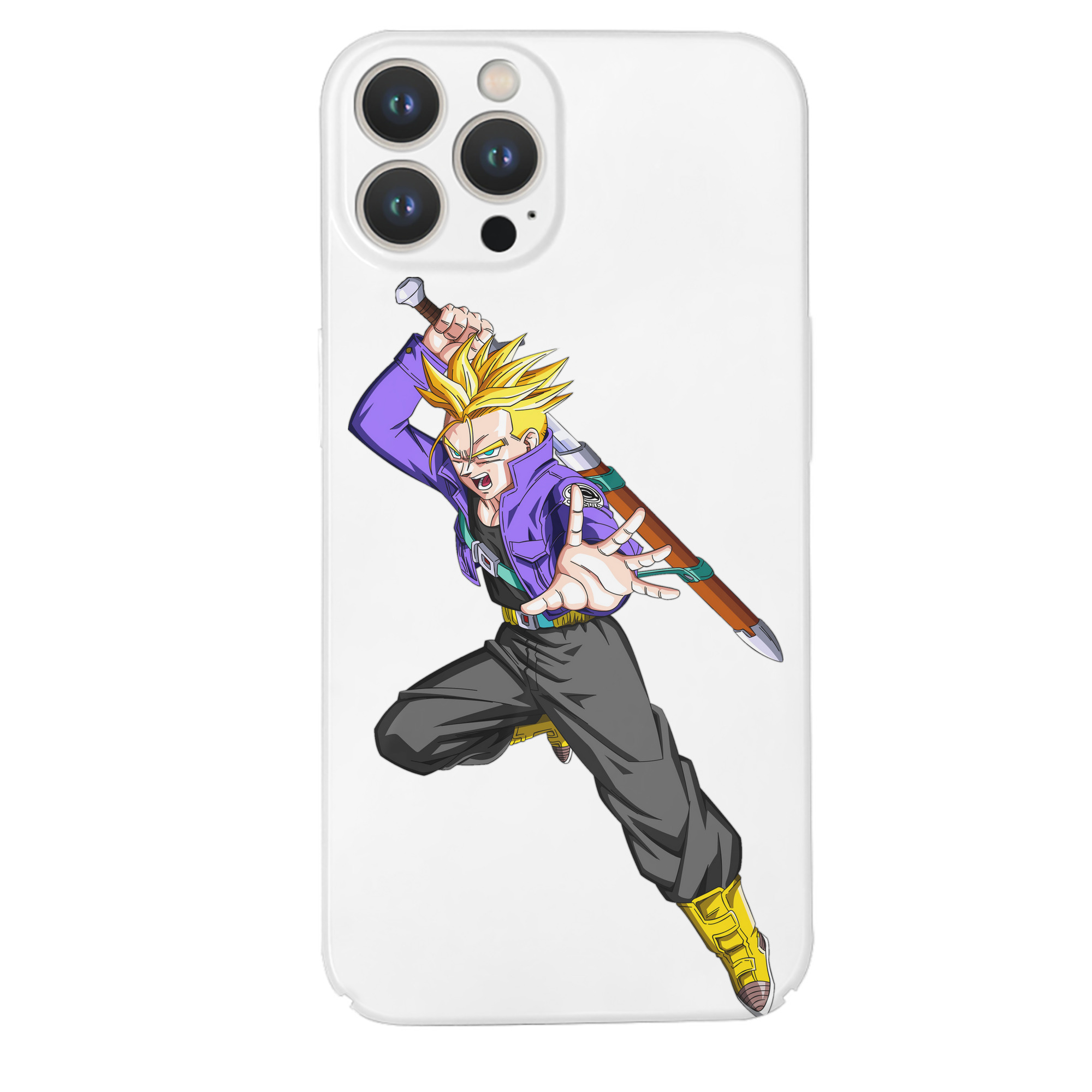 （画像用） ドラゴンボール トランクス（Torankusu）DRAGON BALL Trunks 【iPhone 14シリーズ対応】ハードケース